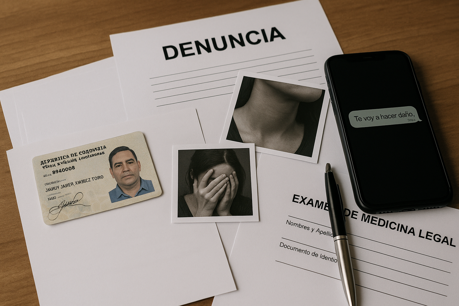 ¿Qué documentos llevar a consulta por violencia intrafamiliar?